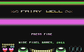 Fairy Well (Homebrew) — Title screen